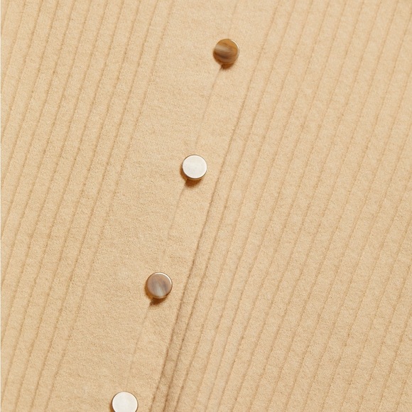 Vince Ribbed Button-Front Cardigan - Picture 11 of 11